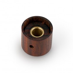Framus & Warwick Parts - Wooden Dome Knob - Cocobollo